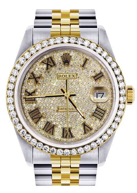 gold rolex men's watch